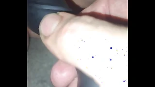 Chubby cougar VS. 12in dildo